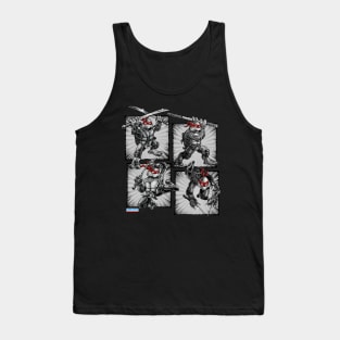 Ninja Turtles Comic book Tank Top